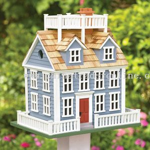 Nantucket Colonial Birdhouse from China